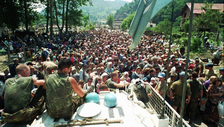 Afbeeldingsresultaat voor 13 juli 1995 srebrenica