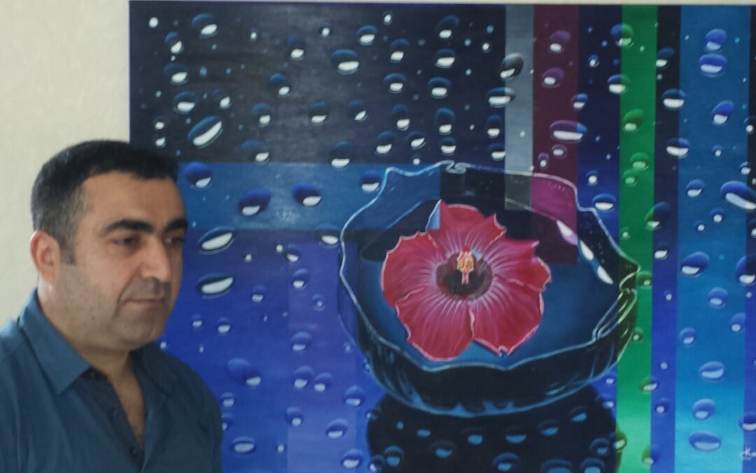 ABDULLAH KARABULUT’UN RESİMLERİ GÖZ KAMAŞTIRIYOR…