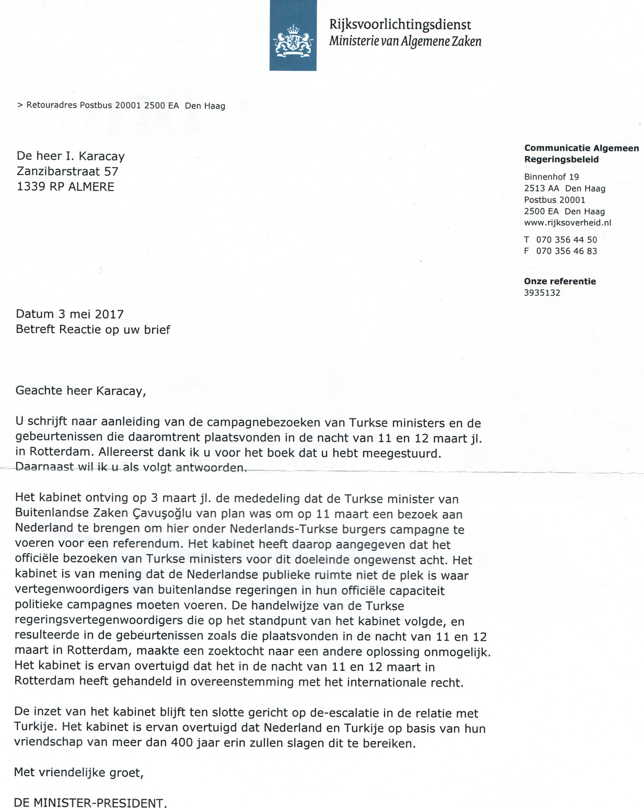 C:\Users\ILHAN\Desktop\1-ISLENECEK HABERLER\Rutte'den mektup.jpg