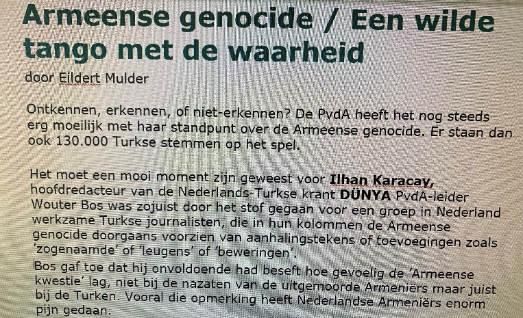 SÖZDE ERMENİ SOYKIRIMINI, TEMCİT PİLAVI GİBİ YENİDEN GÜNDEME TAŞIDILAR.
