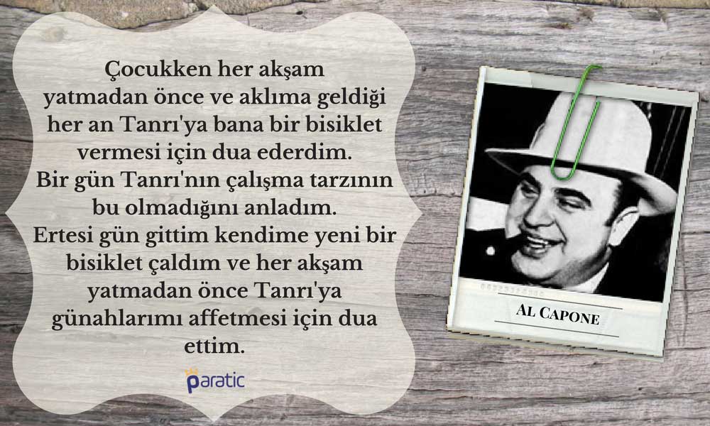 Al Capone Sözleri Çocukluk