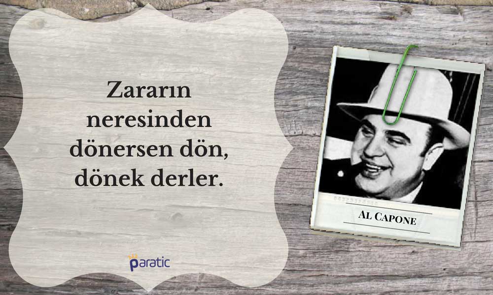 Al Capone Sözleri Dönek