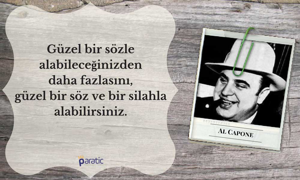 Al Capone Sözleri Gangster