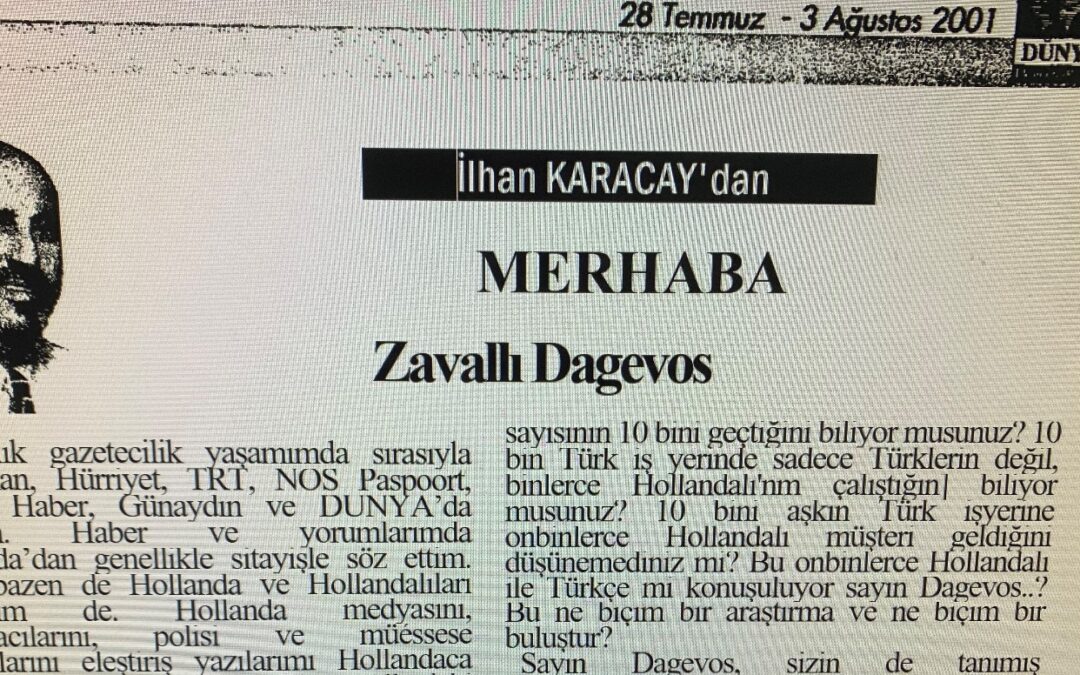 SÜREKLİ ELEŞTİRDİĞİM ARAŞTIRMA SONUÇLARINDAKİ HAKLILIĞIM KANITLANDI.