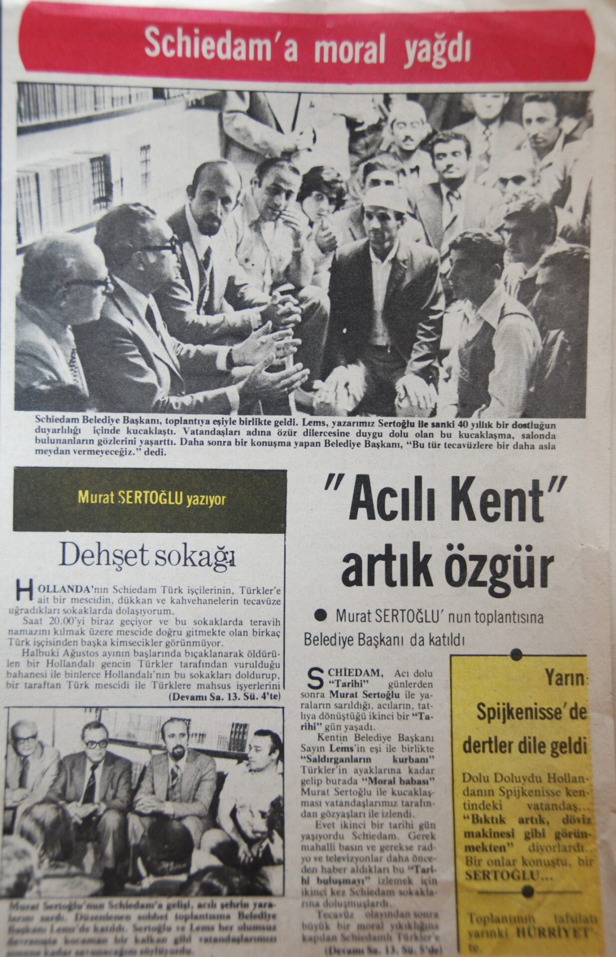 metin, gazete, insanlar içeren bir resim Açıklama otomatik olarak oluşturuldu