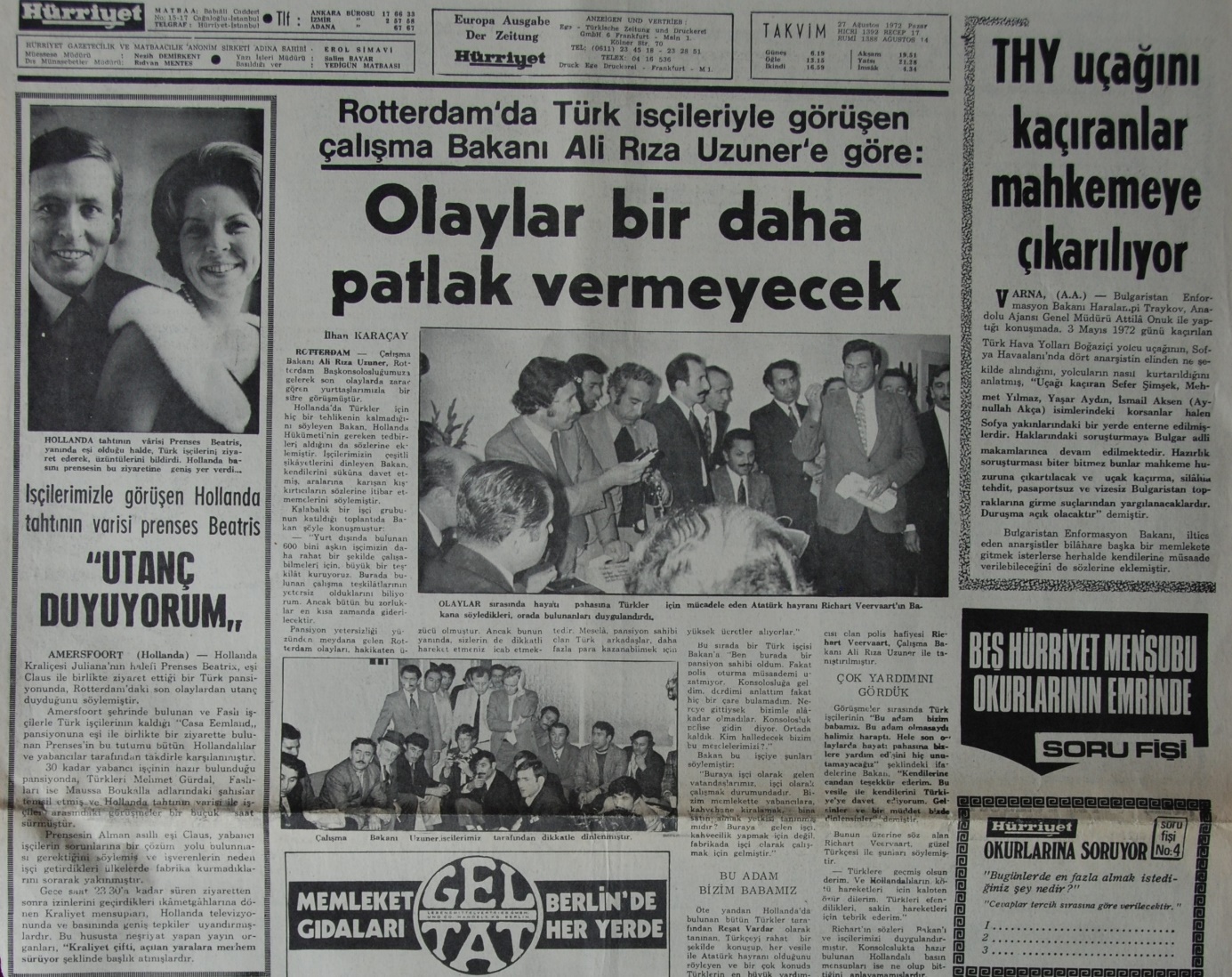 metin, gazete, kabin içeren bir resim Açıklama otomatik olarak oluşturuldu