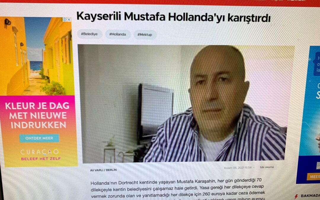 BİR GAZETECİLİK AYBI:HOLLANDA’DA 7 YIL ÖNCE YAŞANMIŞ OLAN BİR OLAY, HÜRRİYET TARAFINDAN YENİ YAŞANMIŞ GİBİ YAYINLANDI