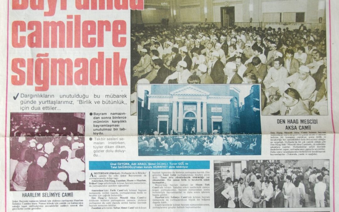 DUYGULANDIRAN 40 YILLIK BAYRAM NAMAZI SAYFASI…