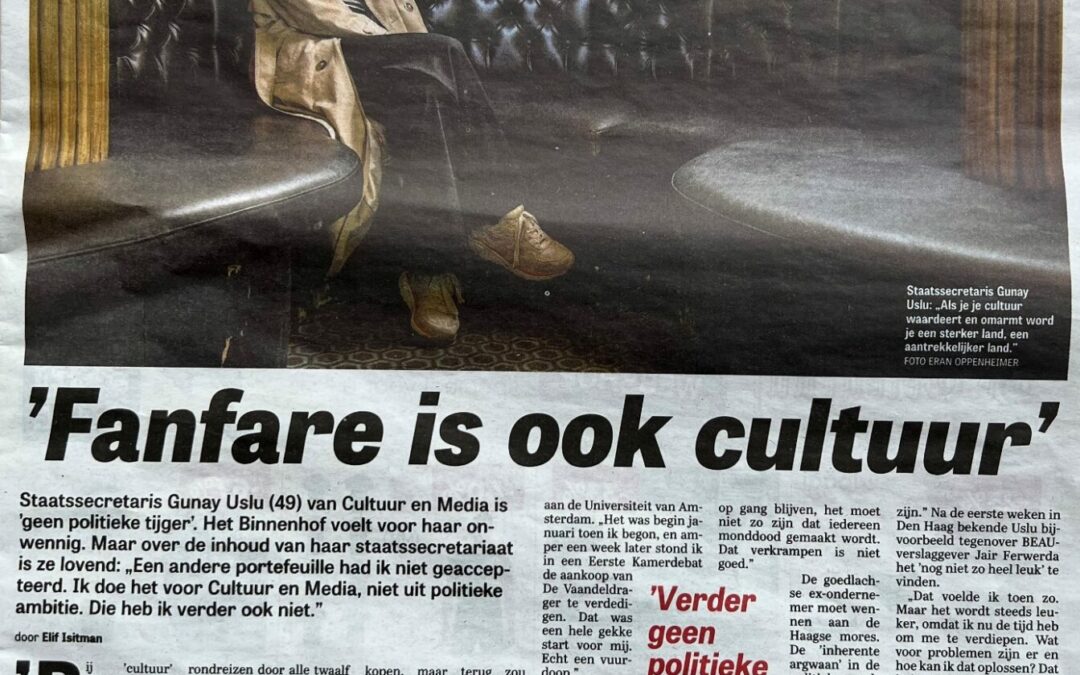 HOLLANDA’DA ETKİN İKİ TÜRK KADINININ HİKÂYESİ: GÜNAY USLU- ELİF IŞITMAN