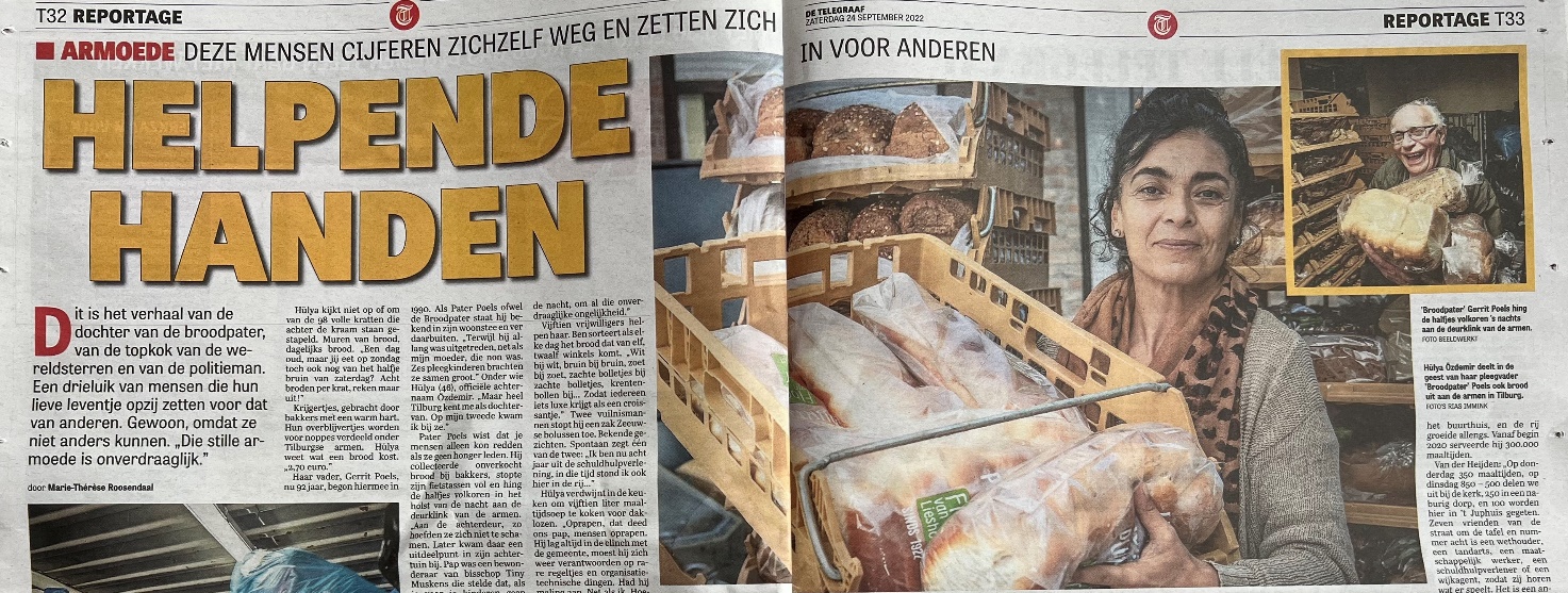 Afbeelding met tekst, krant Automatisch gegenereerde beschrijving