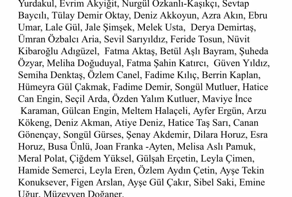 UZUN BİR ÇALIŞMA SONUNDA, HOLLANDA’NIN EN ÜNLÜ VE BAŞARILI TÜRK KADINLARINI BULDUM VE YAZDIM. YAKINDA KADIN DERGİSİNDE…