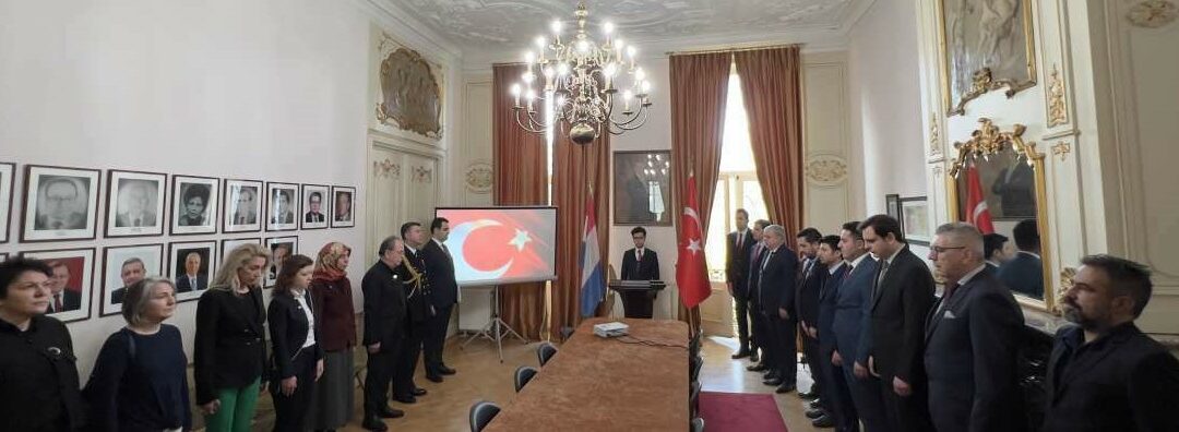 ÇANAKKALE ŞEHİTLERİ LAHEY’DE ANILDI