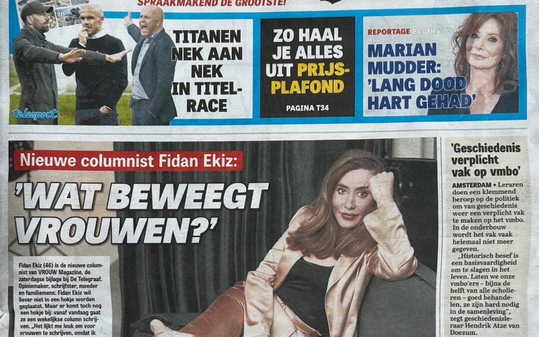 HOLLANDA, ‘HOLLANDA’ OLALI, BİR TÜRK KADININA BÖYLESİ ÖVGÜLÜ YAYIN YAPILMADI.