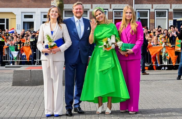Koningsdag 2023: dit dragen Máxima en de prinsessen - Modekoningin Máxima