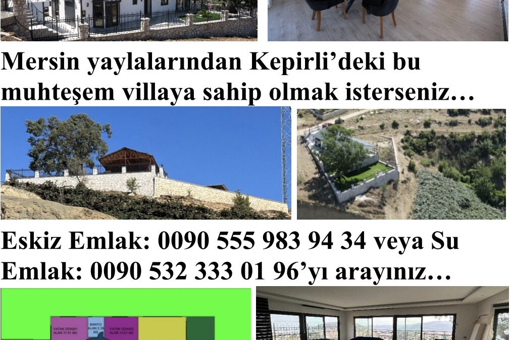 HOLLANDALI BİR ÇİFTİN TOROSLARDA BÜYÜK UMUTLARLA İNŞA ETTİĞİ VİLLANIN HİKÂYESİ