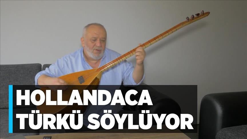 Görme engelli Ozan Hollandaca bestelediği türkülerle gönülleri fethetti