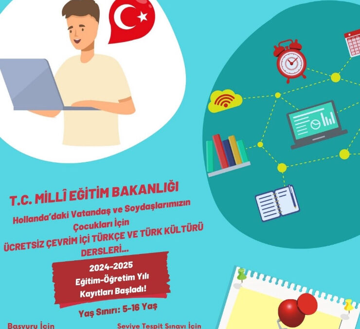 YURT DIŞINDAKİ ÇOCUKLARIMIZ İÇİN, ‘ÇEVRİM İÇİ TÜRKÇE VE TÜRK KÜLTÜRÜ’ DERSLERİ BAŞLIYOR…