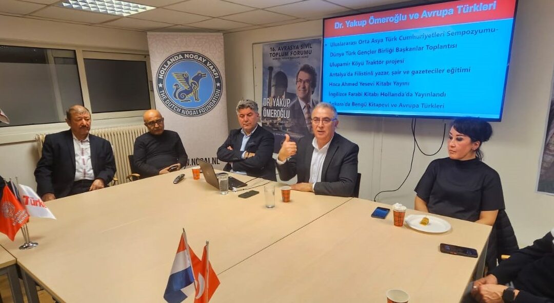 HOLLANDA TÜRKEVİ ARAŞTIRMALAR MERKEZİ, AL-FARABİ VE DÎVÂN-I HİKMET KİTAPLARINI TANITTI