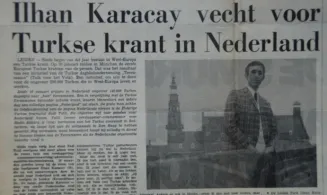 Afbeelding met tekst, krant, Krantenpapier, Nieuws Automatisch gegenereerde beschrijving
