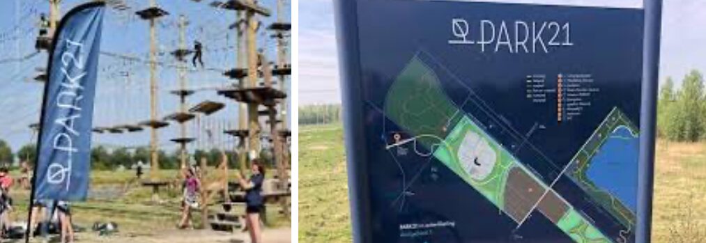 Afbeelding met tekst, buitenshuis, Reclamebord, hemel Door AI gegenereerde inhoud is mogelijk onjuist.