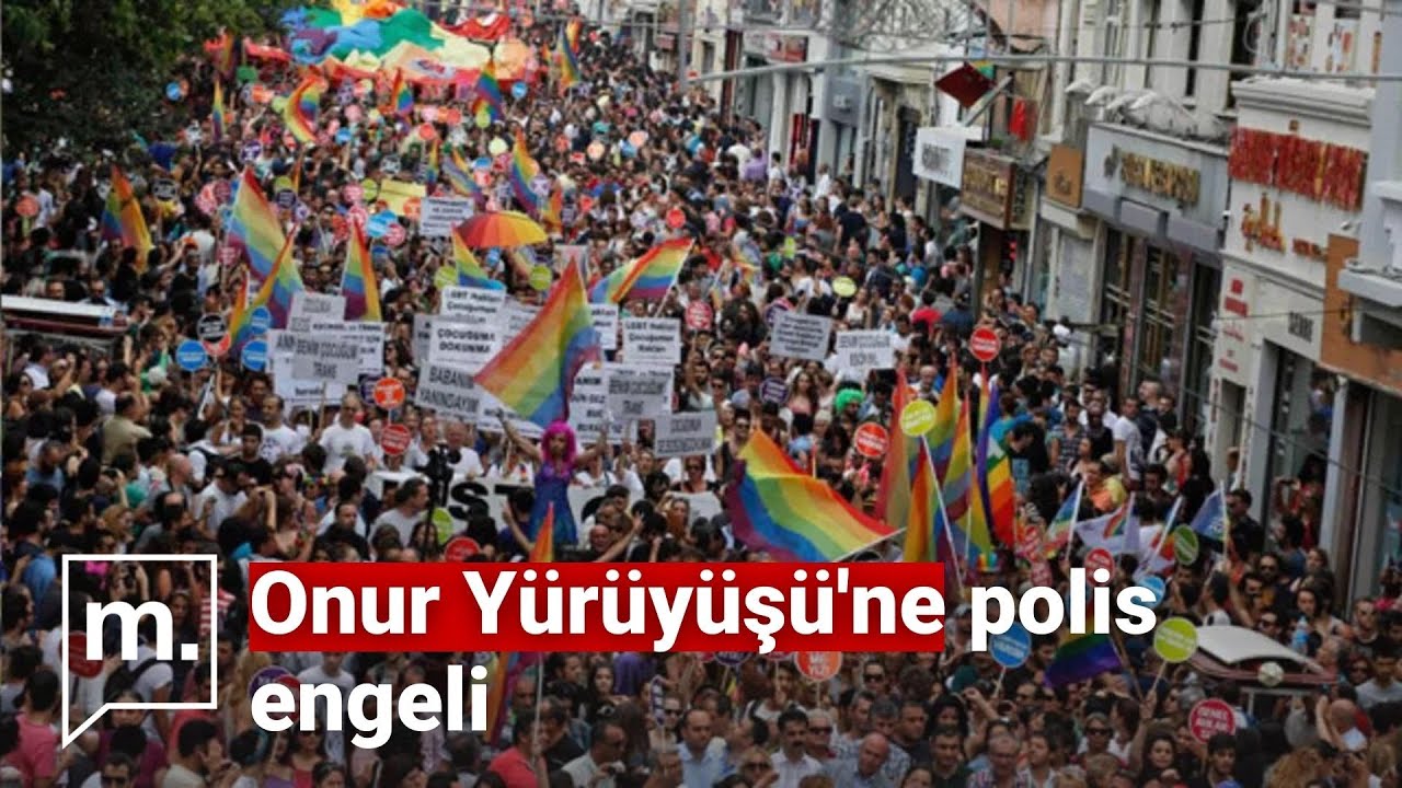 Taksim'deki Onur Yürüyüşü'ne polis müdahalesi | 350'den fazla kişi gözaltına alındı