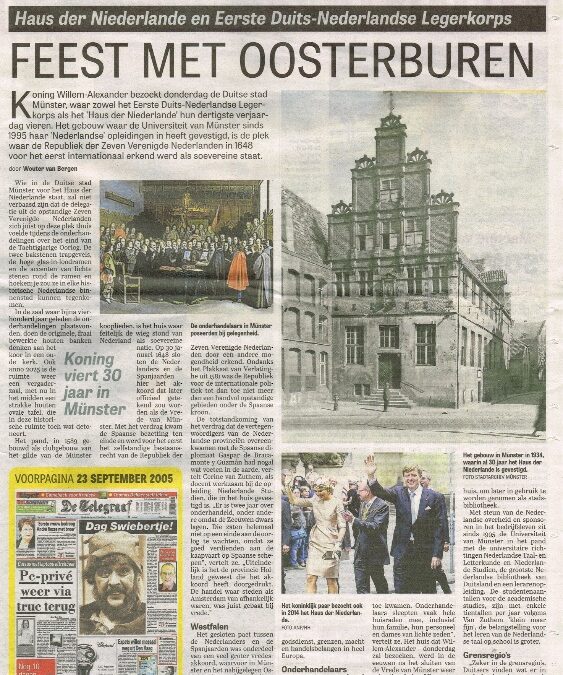 KRAL ALEXANDER, MÜSNTER ÜNİVERSİTESİ VE TELAGRAAF GAZETESİ’NİN GAFI:HOLLANDA’YI İLK TANIYAN OSMANLI’DIR