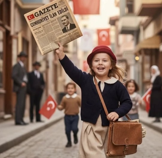 Afbeelding met kleding, persoon, Menselijk gezicht, gebouw Door AI gegenereerde inhoud is mogelijk onjuist.