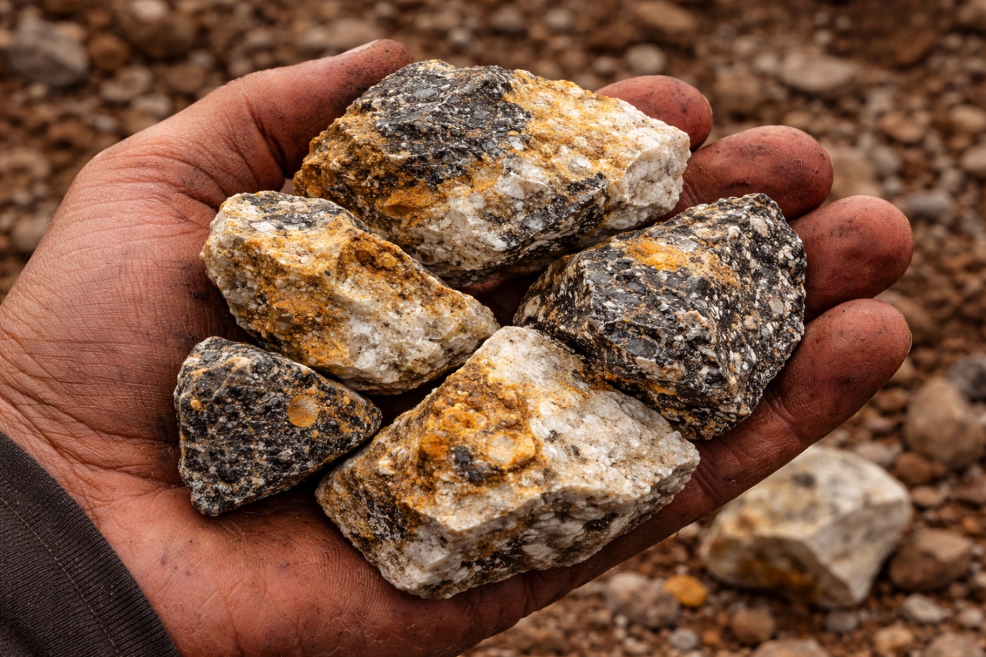 Afbeelding met buitenshuis, persoon, grond, Stollingsgesteente Door AI gegenereerde inhoud is mogelijk onjuist.