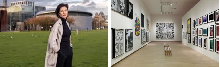 Afbeelding met kleding, persoon, kunst, gras Door AI gegenereerde inhoud is mogelijk onjuist.