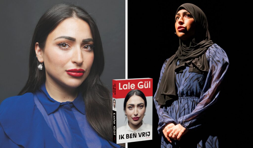 Afbeelding met Menselijk gezicht, kleding, persoon, sjaal Door AI gegenereerde inhoud is mogelijk onjuist.