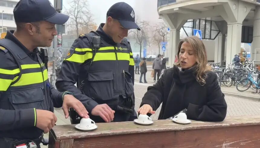 Afbeelding met persoon, kleding, fiets, buitenshuis Door AI gegenereerde inhoud is mogelijk onjuist.