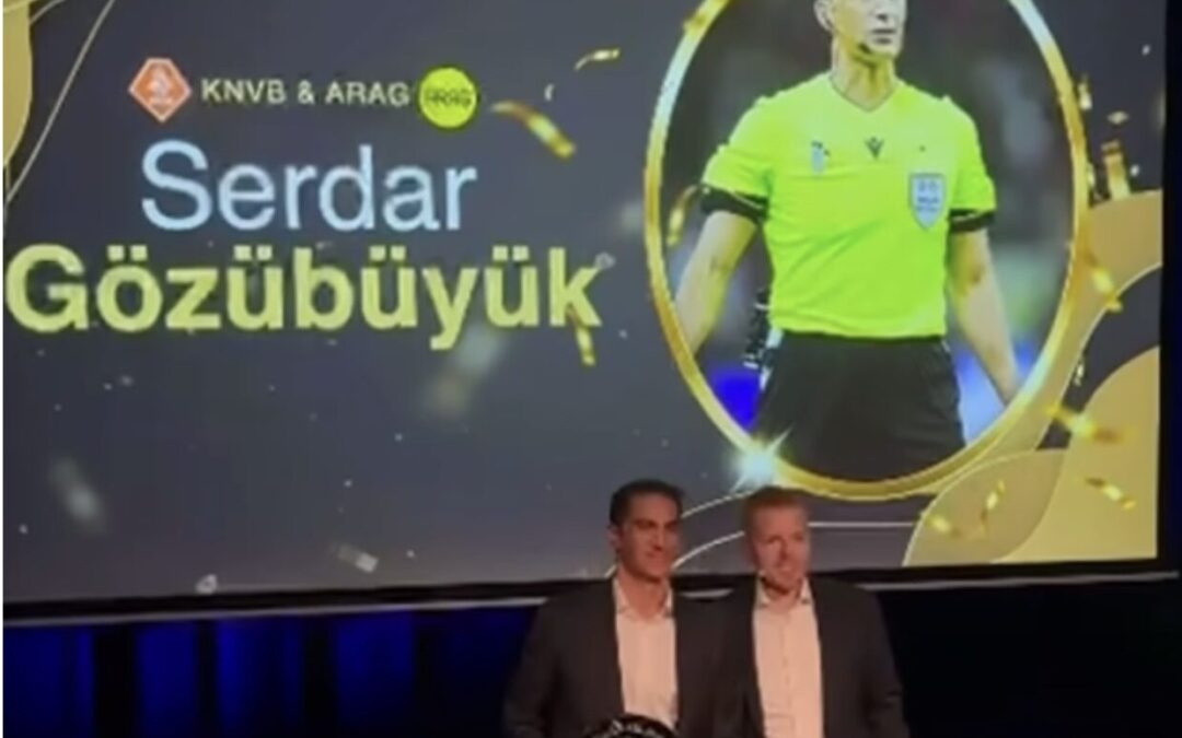 MEDARI İFTİHARIMIZ SERDAR GÖZÜBÜYÜK: AVRUPA KUPALARINDA 100 MAÇ, HOLLANDA’DA YILIN EN İYİSİ VE UEFA’DAN ÖDÜL