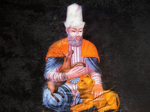 Afbeelding met kleding, Menselijk gezicht, persoon, verven Door AI gegenereerde inhoud is mogelijk onjuist.