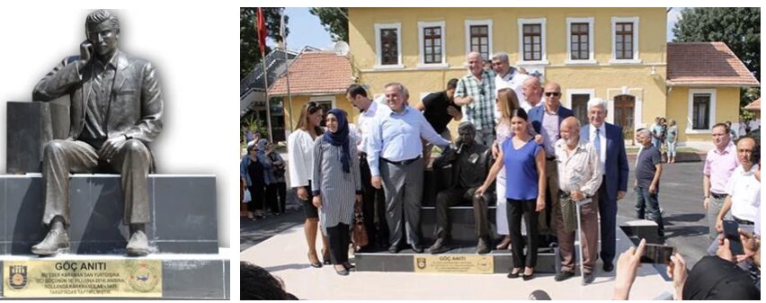 Afbeelding met kleding, persoon, person, standbeeld Door AI gegenereerde inhoud is mogelijk onjuist.