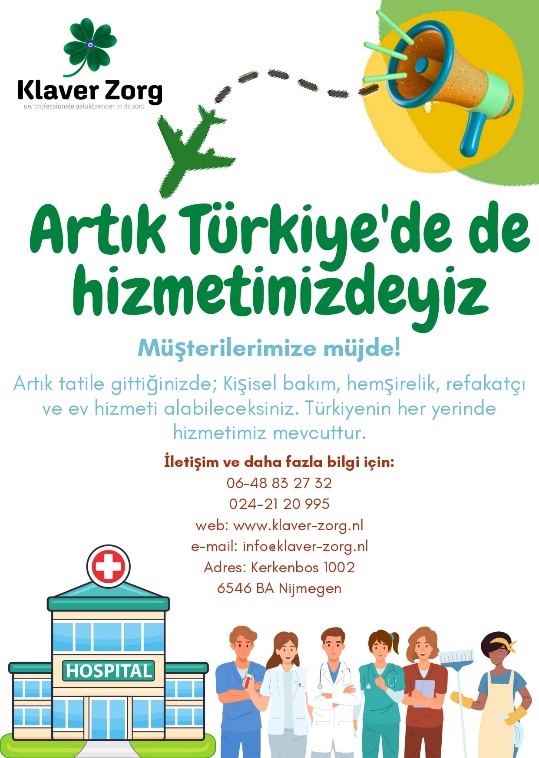 Zorg in Turkije met Klaver Zorg: uw vertrouwde partner in het buitenland - Klaver Zorg