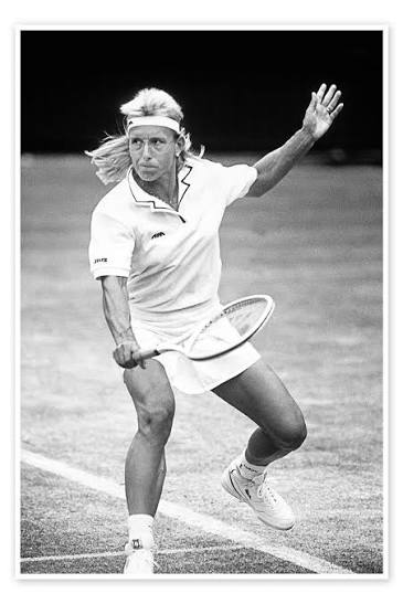 Martina Navratilova, Tennis player